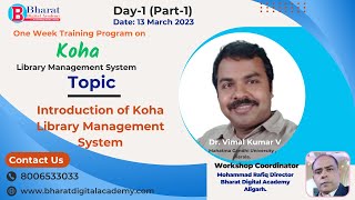Introduction of Koha Library Management System,  Day 1 Pat 1 screenshot 1
