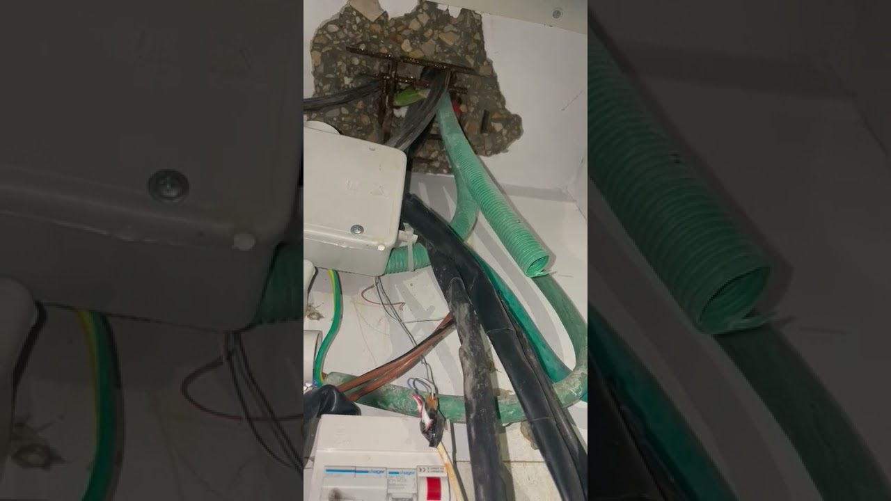 ארון חשמל עם חיבורים פיראטיים גרם לשריפה