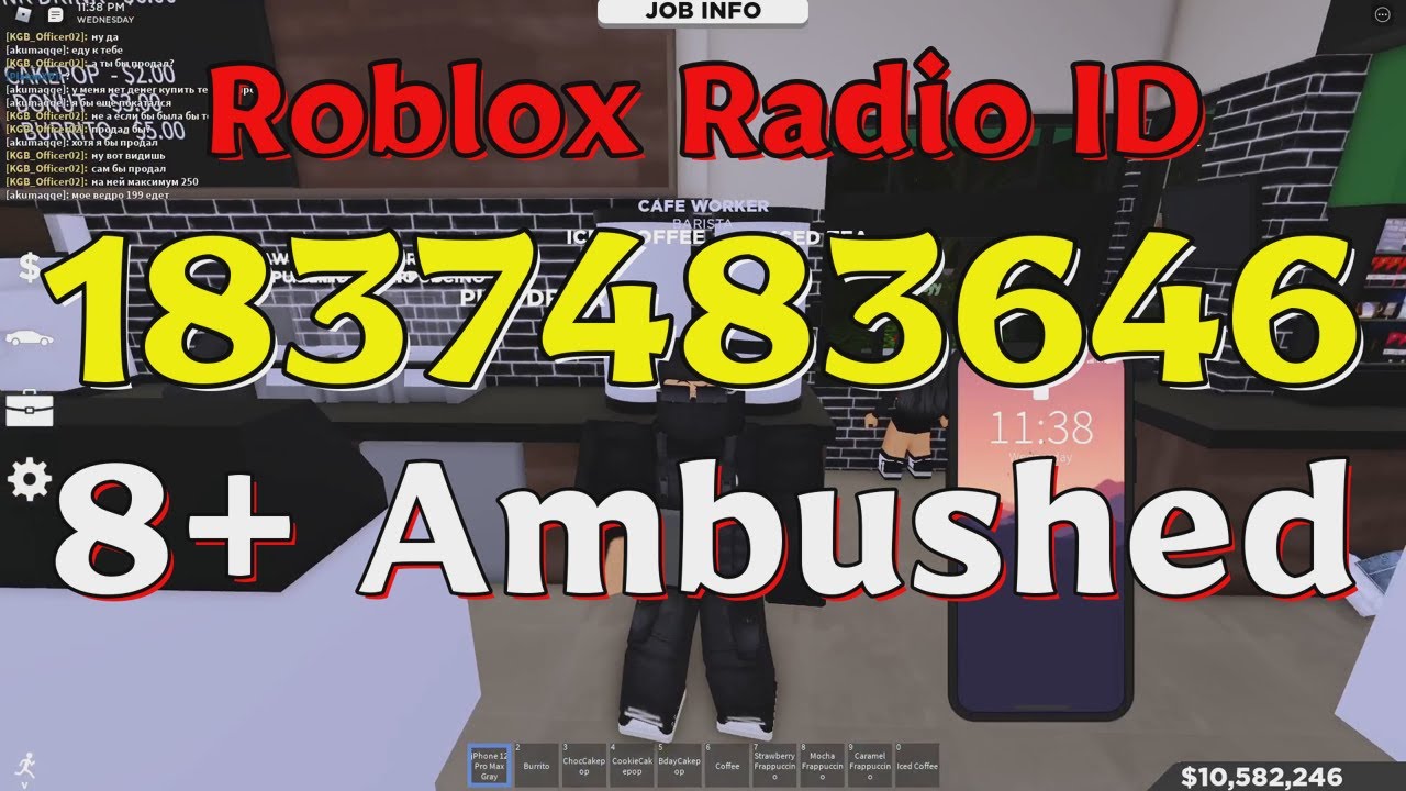Ambushed Roblox Radio Codes/IDs 