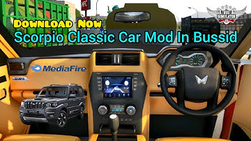 #bussid #bussimulatorindonesia #bussidmod #scorpio #scorpioclassic #mahindra Scorpio car mod bussid