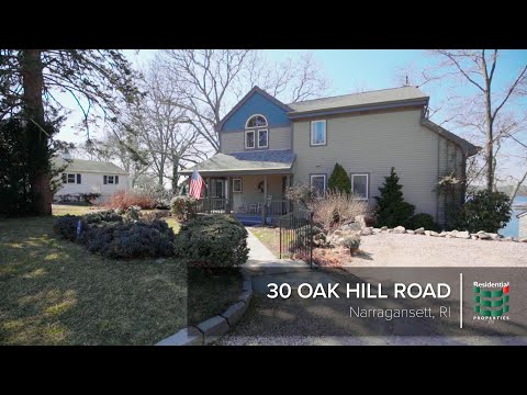 30 Oak Hill Road, Narragansett, RI home video tour