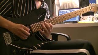 cynic - celestial voyage  (Paul Masvidal&#39;s guitar solo)  cover