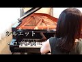 シルエット・ロマンス(1981年)大橋純子 耳コピピアノアレンジ【めぐ先生】スタインウェイグランドピアノ