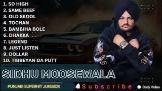 Sidhu Moose wala-(Top 10 Audio Song)