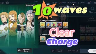 Black Clover Global - Charge Tower - Guide 1 time Clear all stage! Easy for F2P!