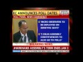 Election Commission an**unces poll schedule