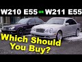 Which E55 AMG should you buy? 99-02 Mercedes W210 E55 AMG Vs 03-06 W211 E55 AMG | Owner Comparison