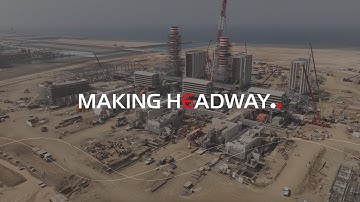 The Reinforcement of Rabigh Combined Cycle Power Plant Progress Video 6