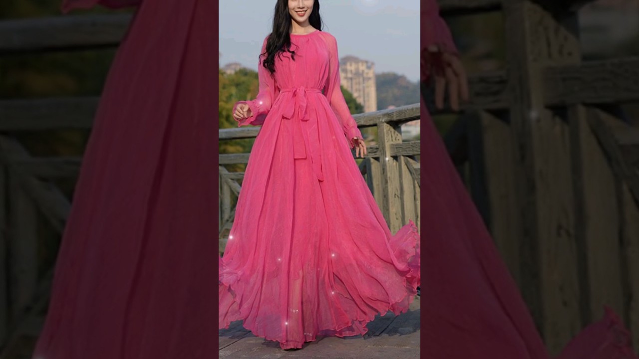 2023 chiffon maxi dress 