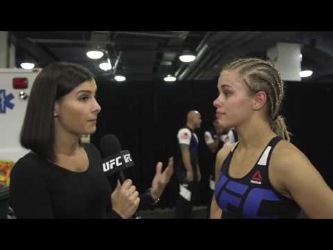 Fight Night Vancouver: Paige VanZant Backstage Interview