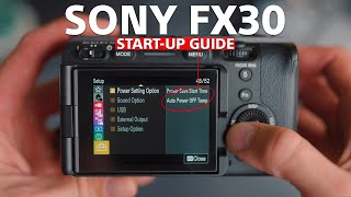 Sony FX30 Do This Before You Shoot! screenshot 1