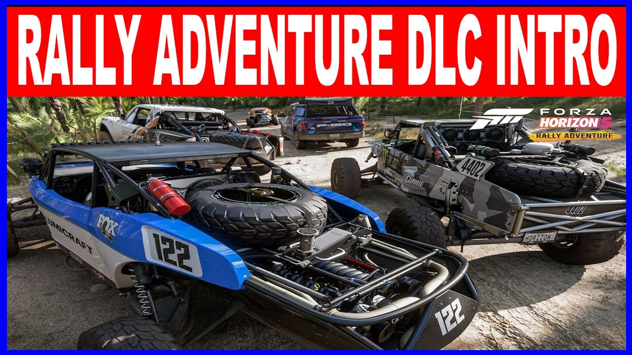 How to start the Forza Horizon 5 Rally Adventure DLC