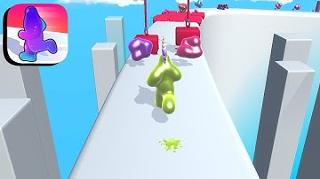 Blob Runner 3D ​- All Levels Gameplay Android,ios #156