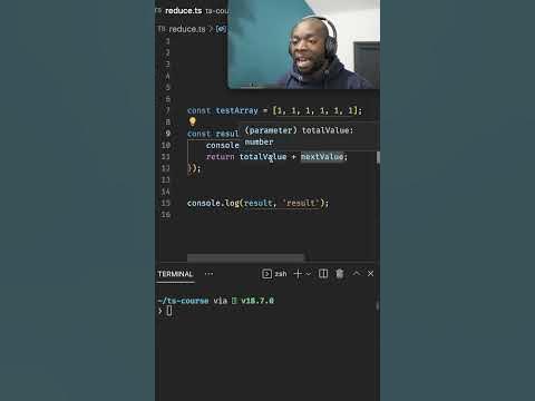 How to use the array reduce method in Javascript - YouTube