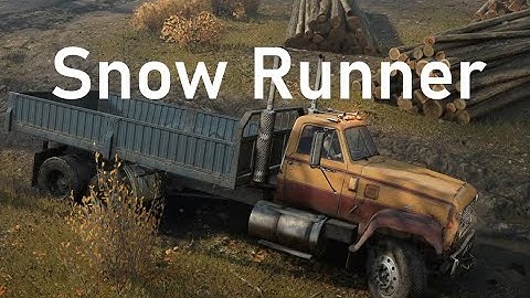 Snow Runner - Old Bridge Reconstruction