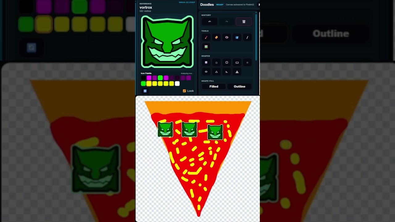 Fresh Slice of @Vortrox pizza