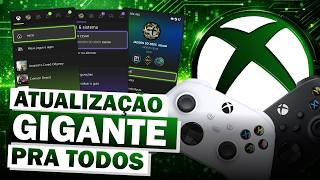 Oba! Chegou a Nova GRANDE ATUALIZAÇÃO do Xbox pra Todos! ...