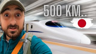 I took the fast train from the plane! (Bullet Train)  Japan! #178