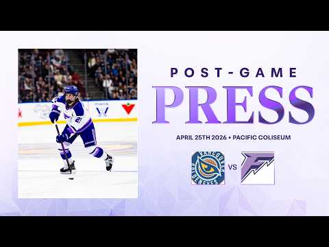 Apr. 25th, 2026 - MIN at VAN - Minnesota Frost Post Game Press Conference