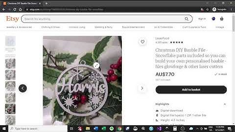 Inkscape Tutorial - DIY Christmas Bauble Designing