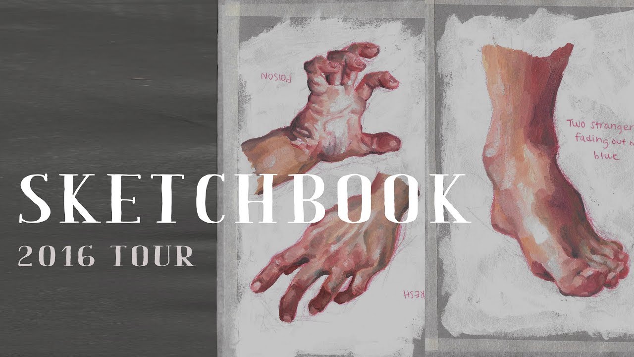 Sketchbook Tour 2016 - YouTube