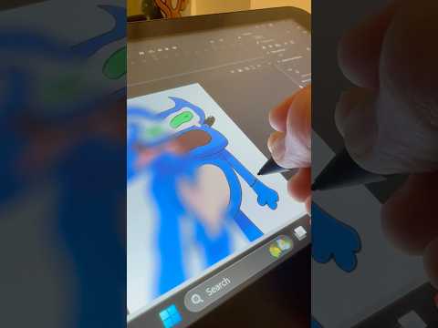 Drawing The Smash Bros Roster: Sonic The Hedgehog