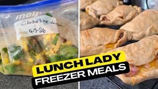 What This Lunch Lady Doubled and Froze This Month!