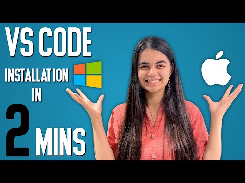 Install VS Code In 2 Minutes | Windows & Mac | English