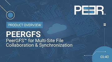 Product Overview - PeerGFS for Multi-Site File Collaboration & Synchronization
