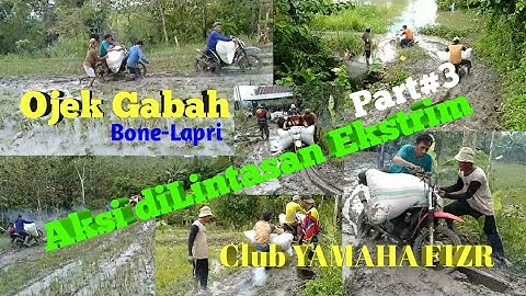 Ojek gabah medan ekstrim Part#3||Club yamaha F1ZR