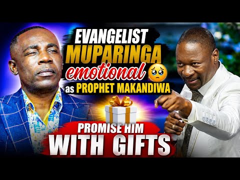 Prophet Makandiwa promised to buy Evangelist Muparinga stage equipment ,mics and speakers to preach