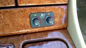 Lexus LS430 heated/air conditioned seats review