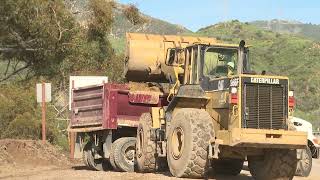 Highway 154 clean-up work continues following storm