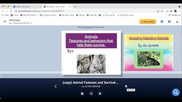 Book Creator Copying a Book into your Library