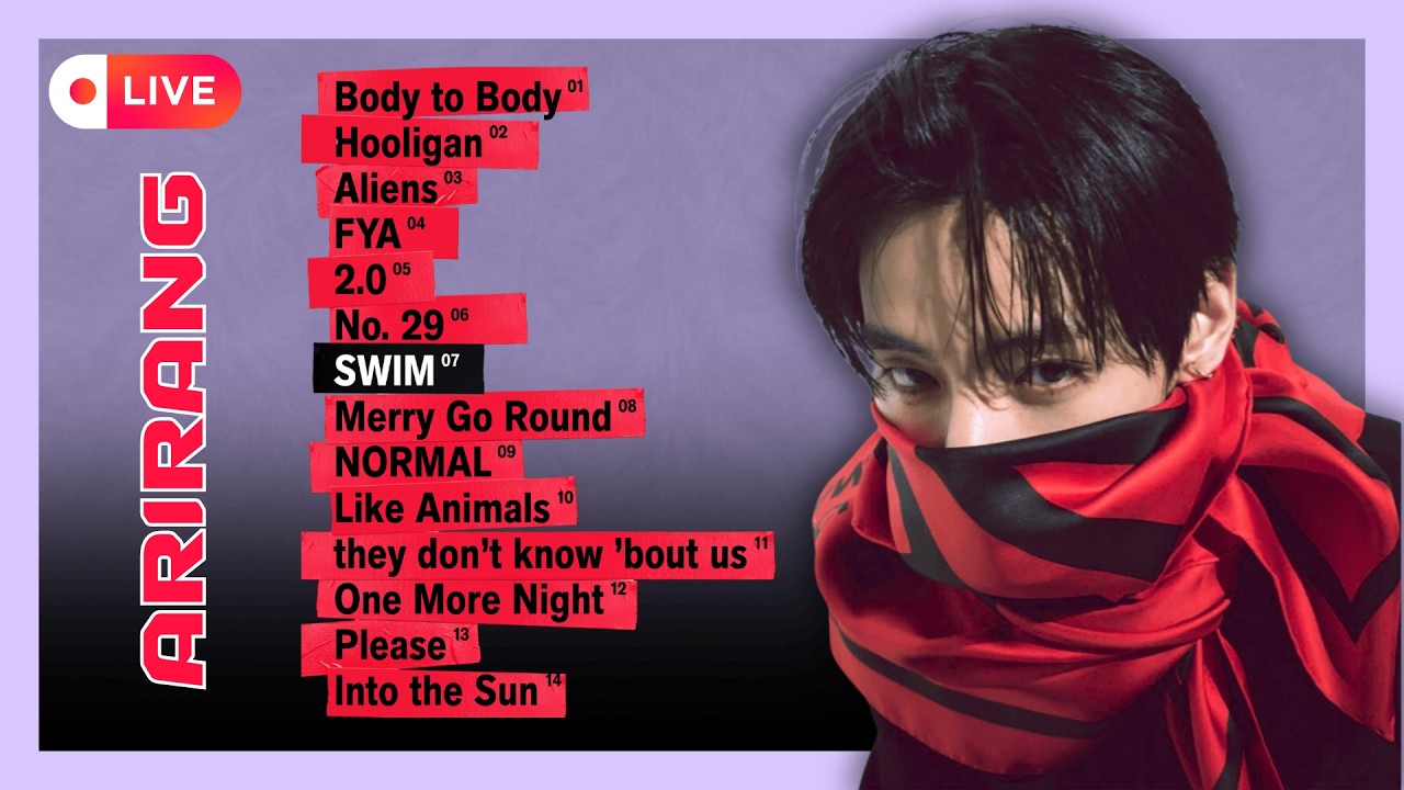 The ARIRANG tracklist is finally here!