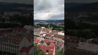 View Of Trenchin Town From The Castle trenchin views castle