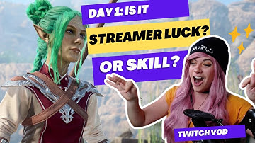 Day 1 | 4 HOURS of Character Creation | Baldur