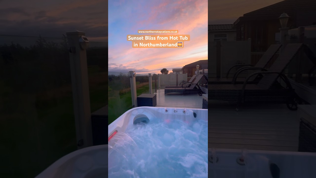 UK Hot Tub Getaway in Northumberland 