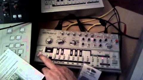 USB midi from devilfish to hub to teensy 2++