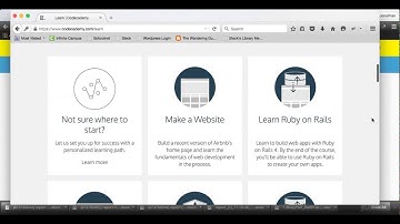 CodeCademy   make a website