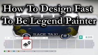 Forza Horizon 4 "How To Design Fast To Be Legend Painter"