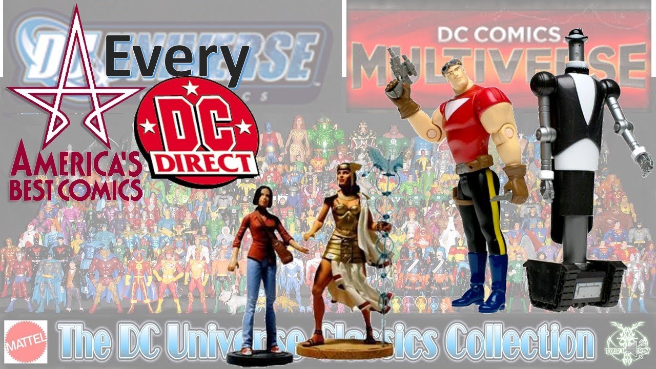 Every DC Direct ABC America's Best Comics Comparison List