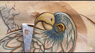 How to carve an eagle | Wood carving tutorial