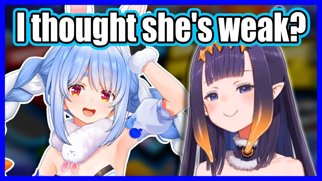 Pekora thought Ina is weak at games【HoloEN】