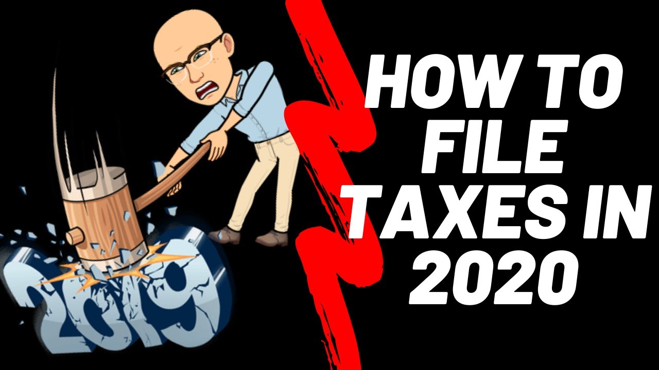 FILING TAXES FOR THE FIRST TIME IN 2020 - 5 EASY STEPS TO FILE TAXES (2019 Tax Year) - YouTube