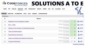 Codeforces Round 776 (Div 3) Solutions for problems A, B, C, D and E