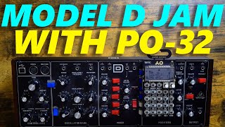 Model D Jam with PO-32 (ft. Keystep Glitch)