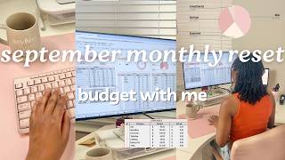 MONTHLY RESET | SEPTEMBER 2026 BUDGET | Budget With Me | How to Budget for Beginners | MONETS MONEY