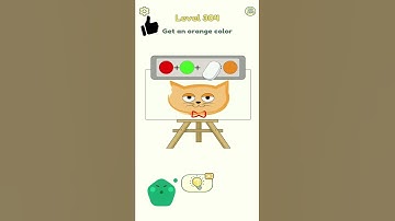 DOP 2 : Delete One Part | Gameplay Walkthrough | Level 304 Get an Orange Color