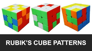 Rubik’s Cube Patterns | PART 8: Checker Zigzag - Pyraminx - Exchanged Rings